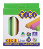 Пластилін ZiBi Kids Line, неон, 5 кольорів (ZB.6229) - Pampik