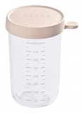 Контейнер стеклянный для хранения Beaba Babycook, 400 мл, розовый (912693) - Pampik