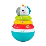 Пірамідка-неваляшка Hola Toys Єдиноріг (3136) - Pampik