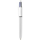 Шариковая ручка BIC 4 Colours Shine Silver автоматическая, 4 в 1, 1 шт. (919380) - Pampik - 3