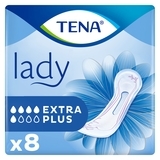 Урологічні прокладки TENA Lady Extra Plus, 8 шт. - Pampik