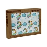 Комплект постельного белья Руно Единорог, бязь, белый (932.02_Єдиноріг) - Pampik - 2