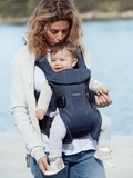 Рюкзак-кенгуру BabyBjorn Baby Carrier One Air Navy Blue Mesh, синій (98008) - Pampik - 5