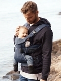 Рюкзак-кенгуру BabyBjorn Baby Carrier One Air Navy Blue Mesh, синій (98008) - Pampik - 4