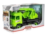 Кран Tigres Middle truck City, зеленый (39483) - Pampik - 2