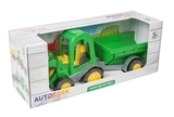 Трактор-баггі з ковшем і причепом Tigres, зелений (39349 Причіп) - Pampik