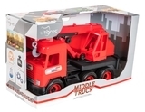 Кран Tigres Middle truck, красный (39487) - Pampik - 2