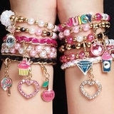 Набір для рукоділля Make it Real Juicy couture рожевий зорепад (MR4408) - Pampik - 3