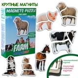 Набір магнітних пазлів Magdum Ферма (ML4031-19 EN) - Pampik - 2