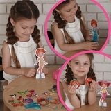 Набор магнитов Magdum Кукла с одеждой New look (ML4031-14 EN) - Pampik - 6