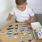 Набір магнітів Magdum Транспорт (ML4031-17 EN) - Pampik - 4