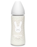 Пляшка для годування Suavinex Hygge Затишні історії, 360 мл, сірий (306693) - Pampik