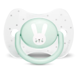 Пустушка симетрична Suavinex Hygge Затишні історії Зайчика, 0-6 міс., бірюзовий (306592) - Pampik