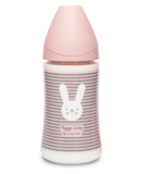 Пляшка для годування Suavinex Hygge Затишні історії, 270 мл, рожевий (306682) - Pampik