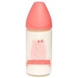 Пляшка для годування Suavinex Сенс життя Ведмідь, 240 мл (303488) - Pampik