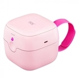 Портативний ультрафіолетовий універсальний міні-стерилізатор 59S UVC LED S6, рожевий (S6) - Pampik