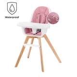 Стульчик для кормления Kinderkraft Tixi Pink KKKTIXIPNK0000, розовый (00-00158723) - Pampik - 5