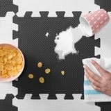 Коврик-пазл Kinderkraft Luno Black KKMLUNOBLK0000, 30 элементов, черный (00-00158791) - Pampik - 6