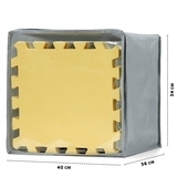 Ігровий килимок-пазл Kinderkraft Luno Yellow KKMLUNOYEL0000, 30 елементів, жовтий (00-00158790) - Pampik - 7