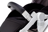 Універсальний візок 2 в 1 Ibebe i-stop 02, чорний на білій рамі (ib-is-02) - Pampik - 4