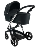 Універсальний візок 2 в 1 Ibebe i-stop 07, чорний на сріблястій рамі (ib-is-07) - Pampik