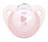 Ортодонтическая силиконовая пустышка для сна Nuk Baby Rose, 0-6 мес., розовый, 2 шт. (10175175) - Pampik - 2