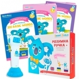 Стартовий набір Smart Koala + Книга інтерактивна Smart Koala English, 1, 2, 3 сезон (SKS0123BW) - Pampik