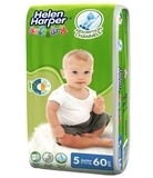 Підгузки на липучках Helen Harper Soft & Dry Junior 5 (11-25 кг), 60 шт. - Pampik
