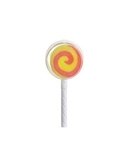 Пластилін Hasbro Play-Doh Swirl Lollipop, баночка в формі льодяника, жовтий з оранжевим (E7911) - Pampik