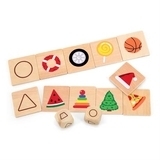 Набір для навчання і Нуш Viga Toys Вивчаємо форми (44506) - Pampik - 2