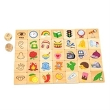 Набір для навчання і Нуш Viga Toys Вивчаємо почуття (44507) - Pampik