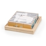 Пазл-кубики Viga Toys PolarB Звірята, 6 сторін (44024) - Pampik - 4