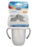 Поїльник із силіконовою трубочкою Canpol Babies Matte Pastels, 210 мл, сірий (56/522_grey) - Pampik - 5