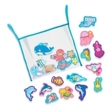 Ігровий набір 4M Наклейки для ванної Морське життя (00-04745) - Pampik - 2