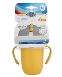 Поїльник із силіконовою трубочкою Canpol Babies Matte Pastels, 210 мл, жовтий (56/522_yel) - Pampik - 5