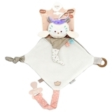 М'яка іграшка Elfiki Сова Міа, білий з рожевим (ІГ-0108) - Pampik