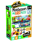 Мій перший пазл Монтессорі Headu Місто (IT22373) - Pampik