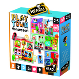 Розвиваючий ігровий набір Headu Гра Монтессорі Моє місто і його мешканці (MU23615) - Pampik