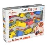 Набір машинок Tigres Kid cars, 12 шт. (39243) - Pampik