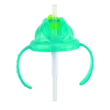 Поїльник Nuby, з трубочкою-непроливайкою, 240 мл, бірюзовий (NV0414017aqua) - Pampik - 3