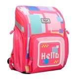 Рюкзак Upixel Funny Square School, рожевий (WY-U18-007B) - Pampik