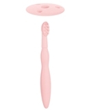 Силікона щітка для зубів Canpol babies з обмежувачем, рожева - Pampik - 4