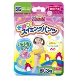 Підгузки-трусики для плавання для дівчаток Goo.N Big XL (12-20 кг), 3 шт. - Pampik