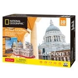 Пазл 3D CubicFun National Geographic Собор Святого Павла, 107 ел. (DS0991h) - Pampik