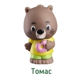 Ігровий набір Klorofil Сім'я бобрів (700303F) - Pampik - 4