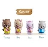 Ігровий набір Klorofil Сім'я бобрів (700303F) - Pampik - 2