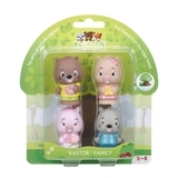 Ігровий набір Klorofil Сім'я бобрів (700303F) - Pampik