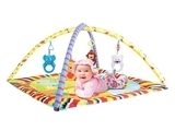 Розвиваючий багатофункціональний килимок Lindo, з дугами (F1007) - Pampik