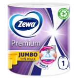 Тришарові кухонні рушники Zewa Premium Jumbo, білий, 1 рулон