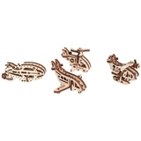 3D пазл Ukrainian Gears Фіджет Літальні апарати (70034) - Pampik